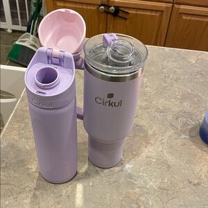 Cirkul Lavender Water Bottle Set